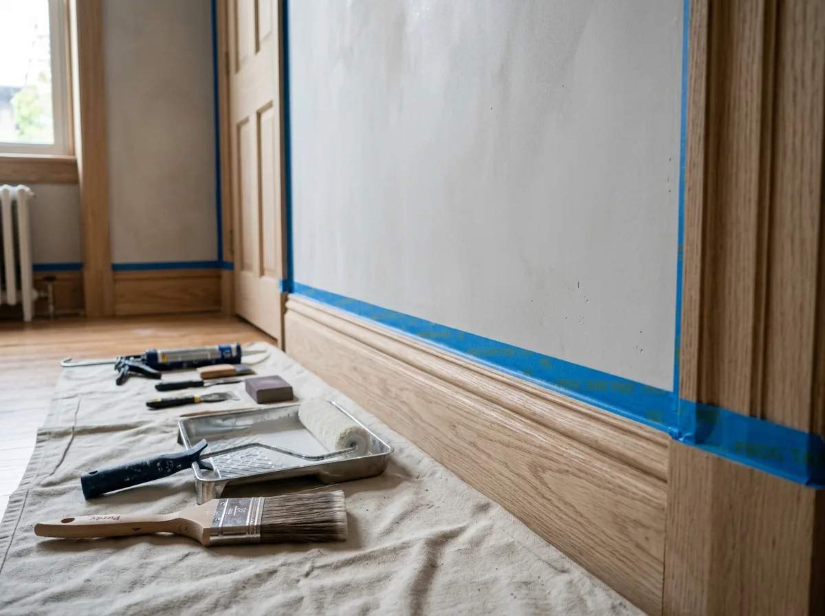 Substrate preparation and craftsmanship by Shreeji Painting